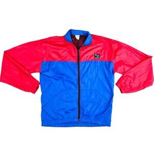 Vintage Bellwether Colorblock Cycling Jacket Medium